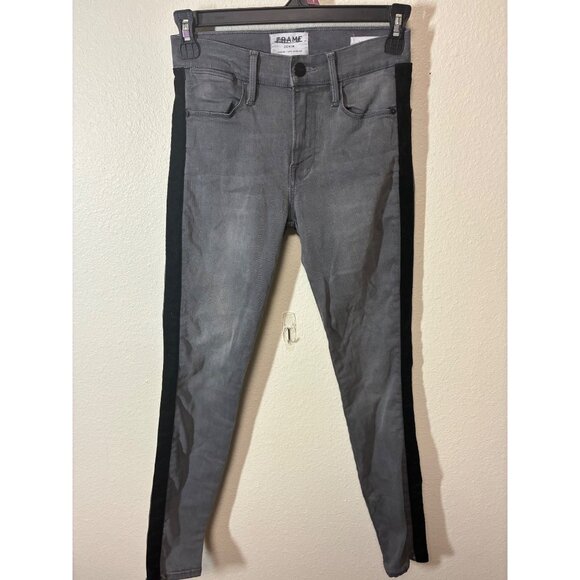 Frame Denim Denim - Frame Denim Jeans Le High Skinny Gray Size 24